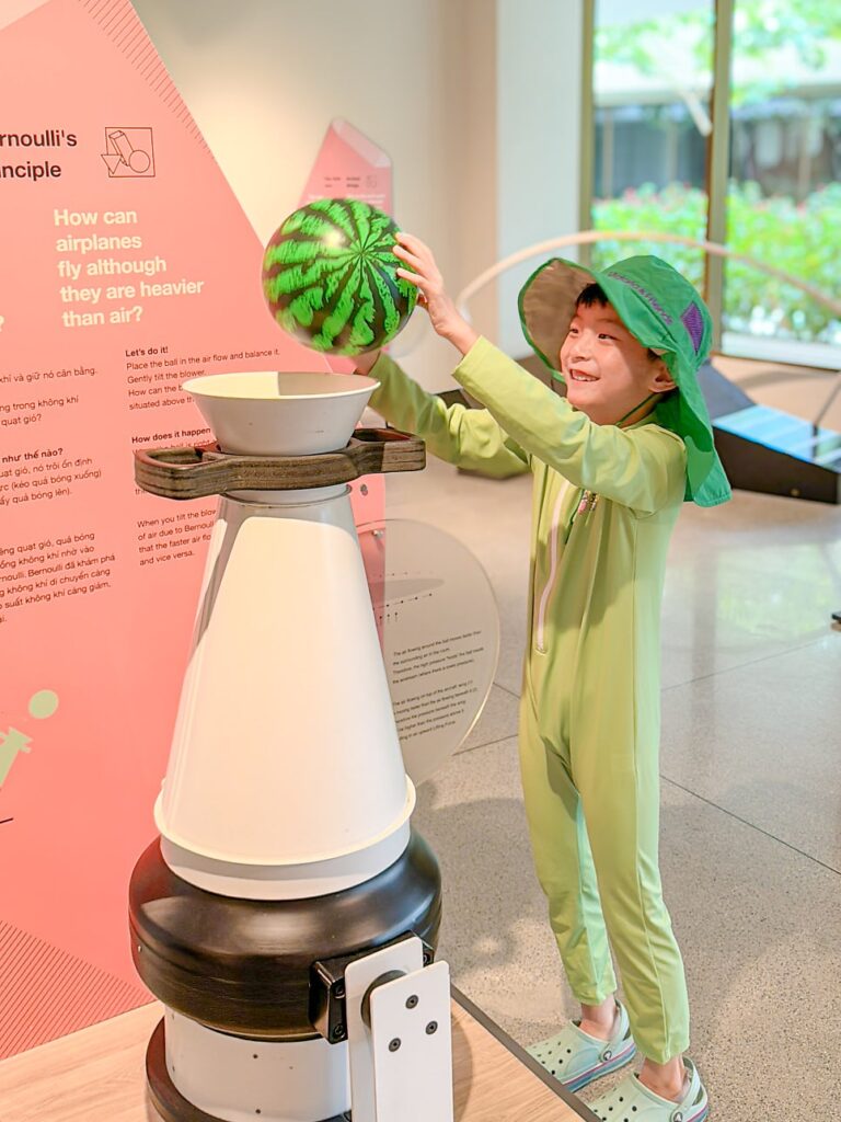 Hands-on exhibits
