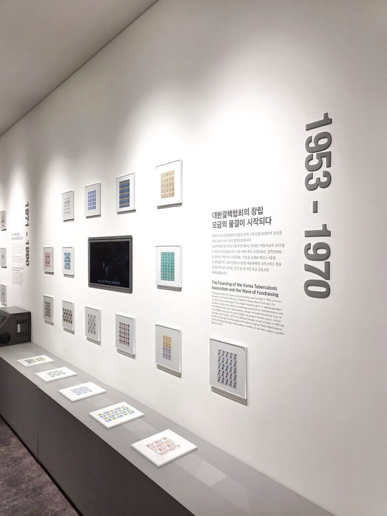 Christmas seal exhibits