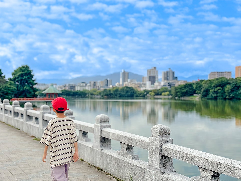 오호리 공원 2킬로미터 산책 코스, 오호리 공원의 매력