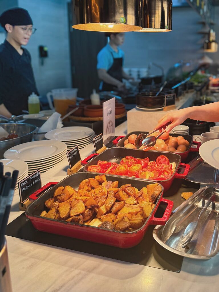 Breakfast buffet