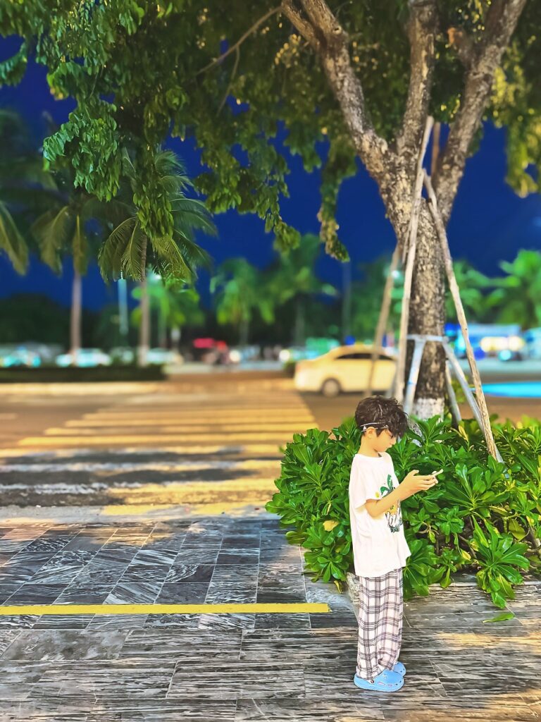 Beach from the hotel