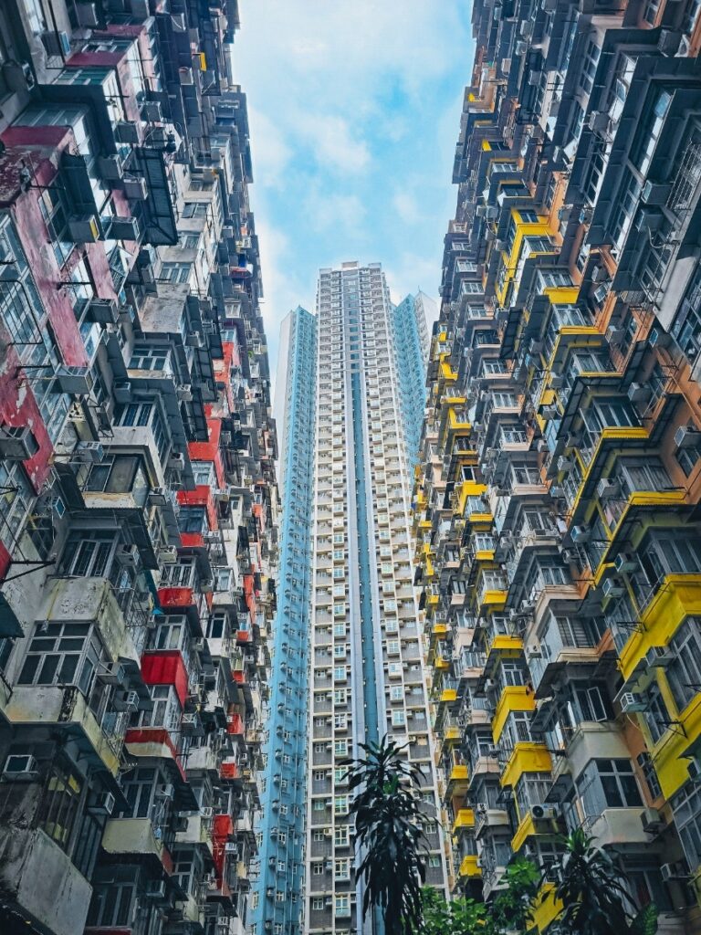 Looking up