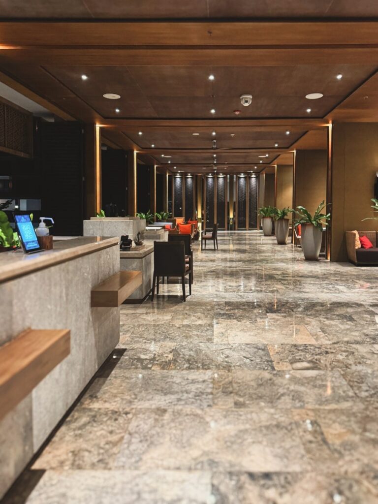 Resort lobby