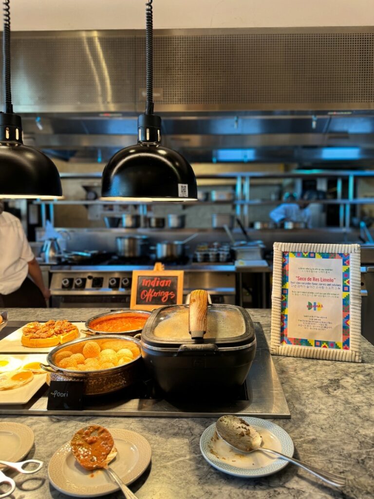 Buffet counter