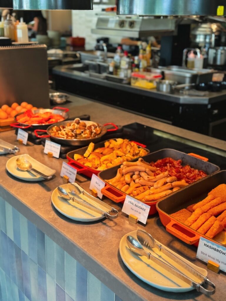 Breakfast buffet