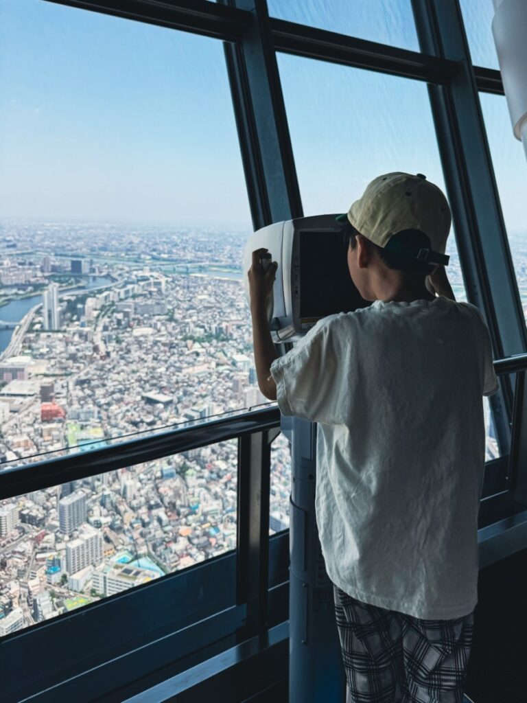Skytree night view