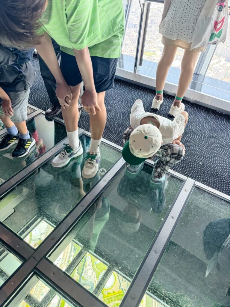 Glass floor