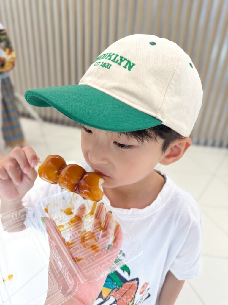 Mitarashi dango