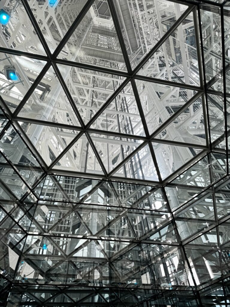 Tower interior