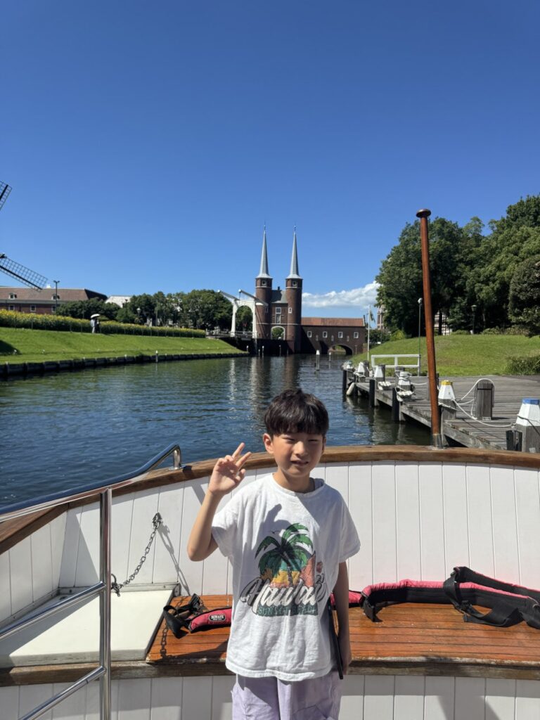 Canal view from the boat