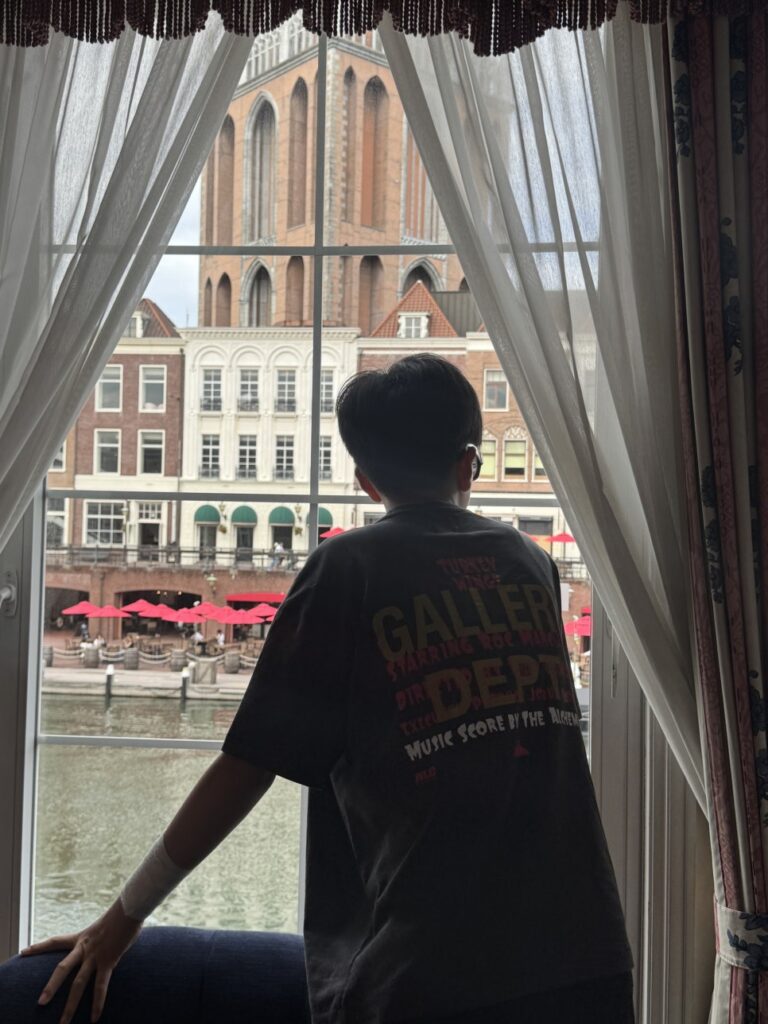 Canal view from the room