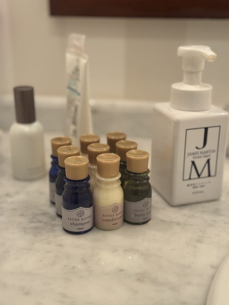 Marble bathroom