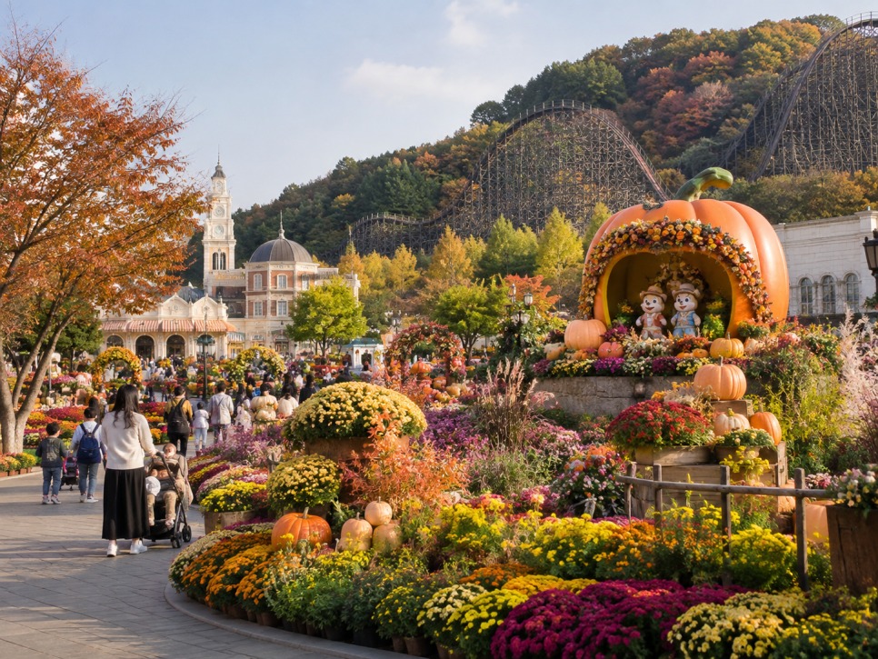 Four Seasons Garden in autumn