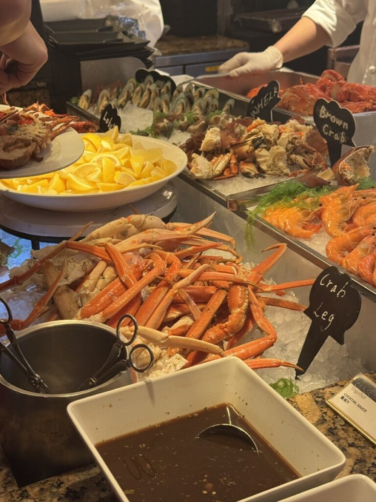 쉐라톤 홍콩 디너 뷔페의 놀라운 퀄리티