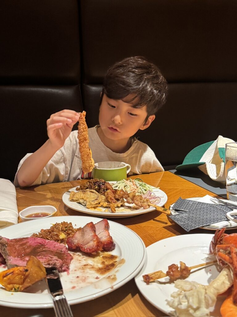 쉐라톤 홍콩 디너 뷔페의 놀라운 퀄리티