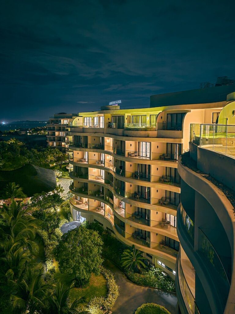 Resort entrance