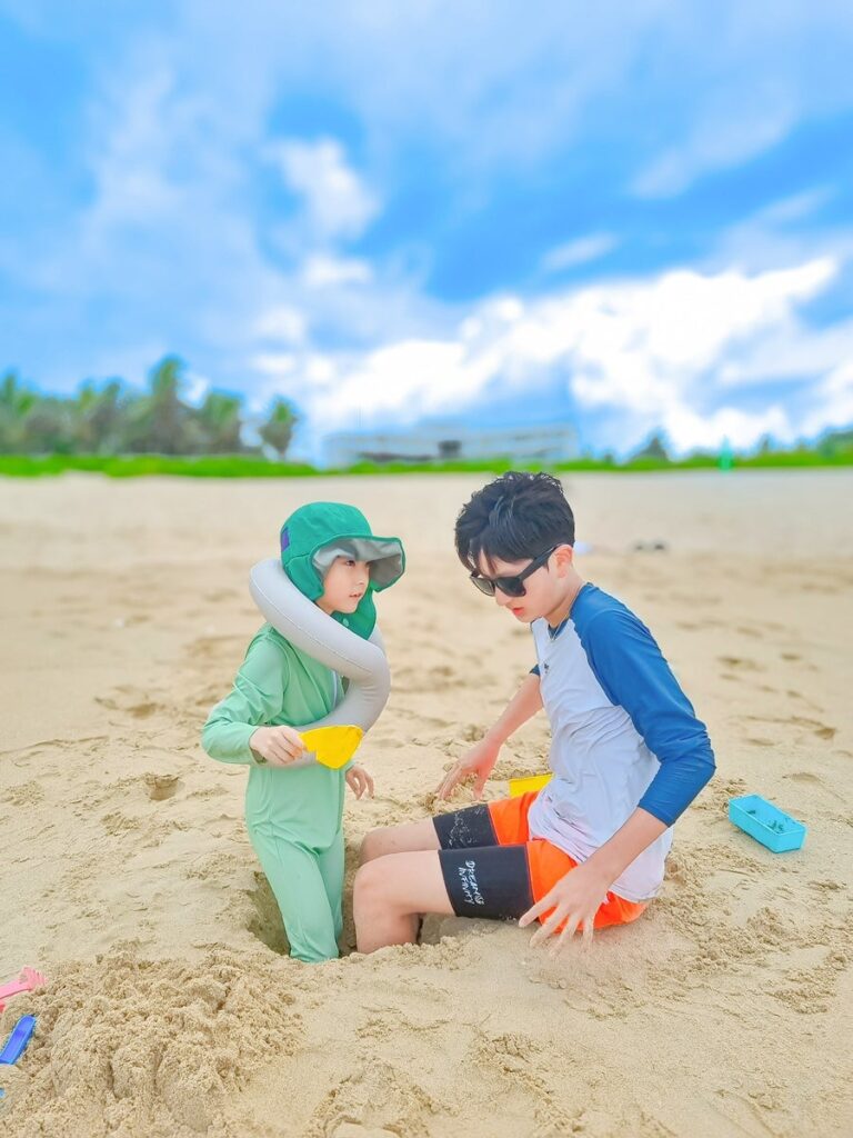 Pool and beach