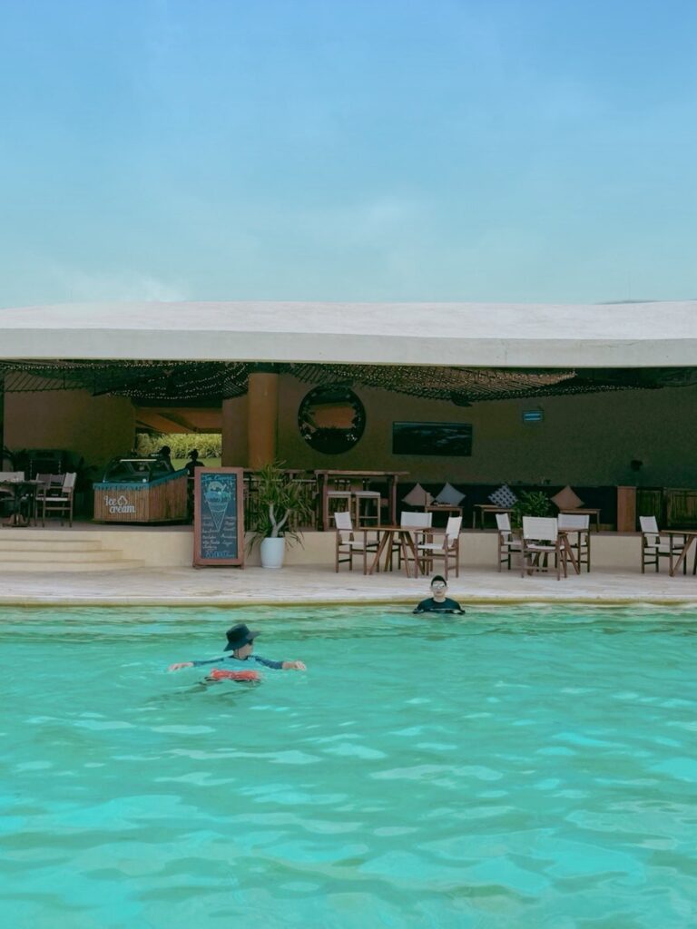 Pool area