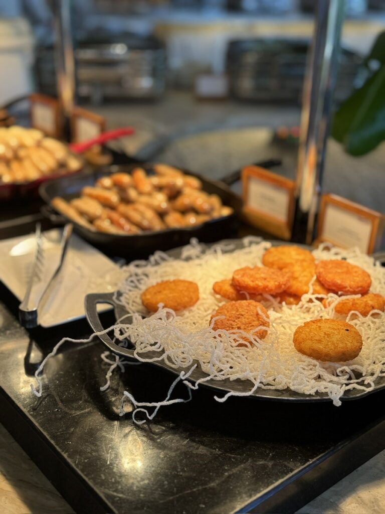 Breakfast table
