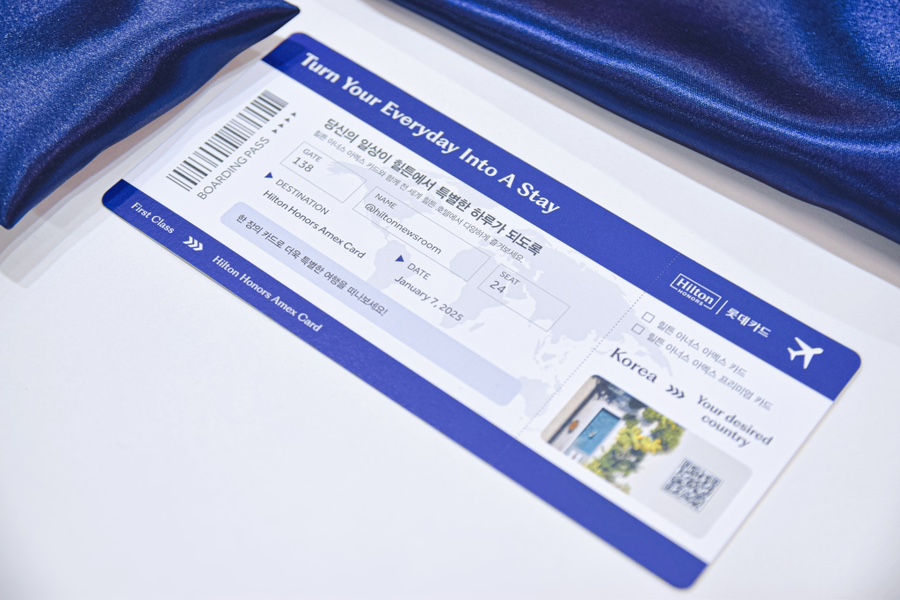 Hotel getaway with Hilton Honors Amex