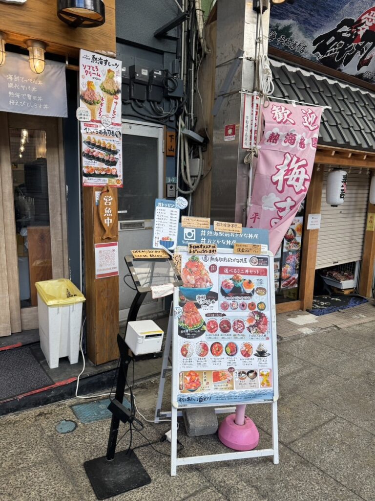 이즈반도 당일치기 고바야시, 해산물 덮밥