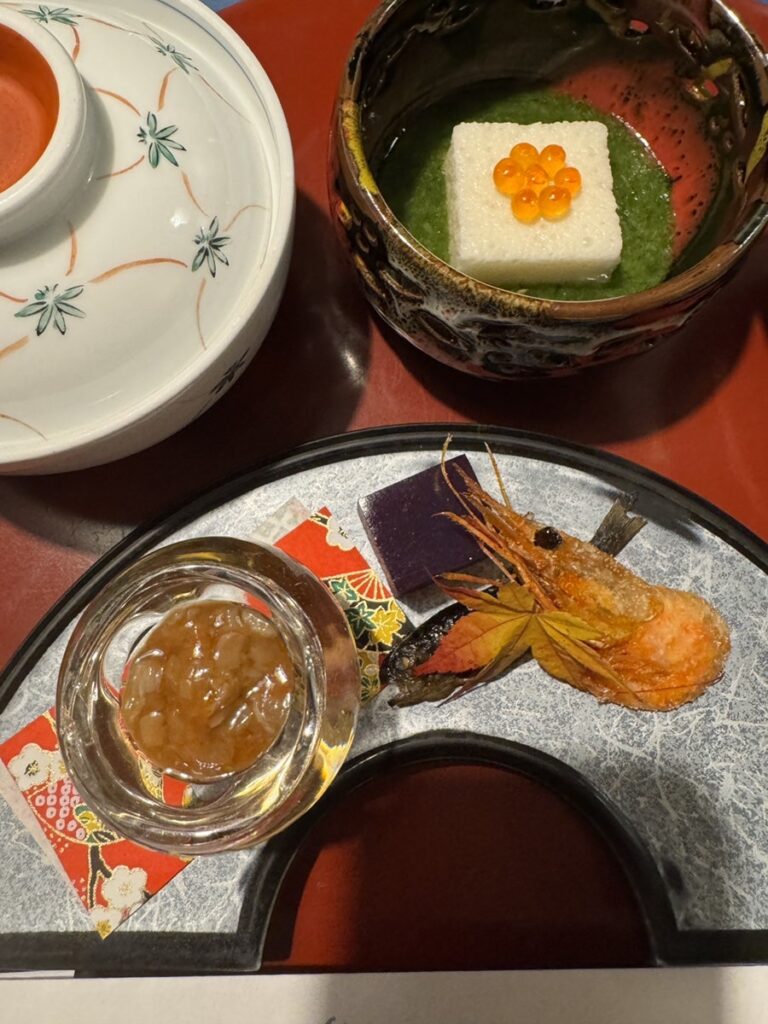 신시요우 료칸 가이세키 디너 체험
