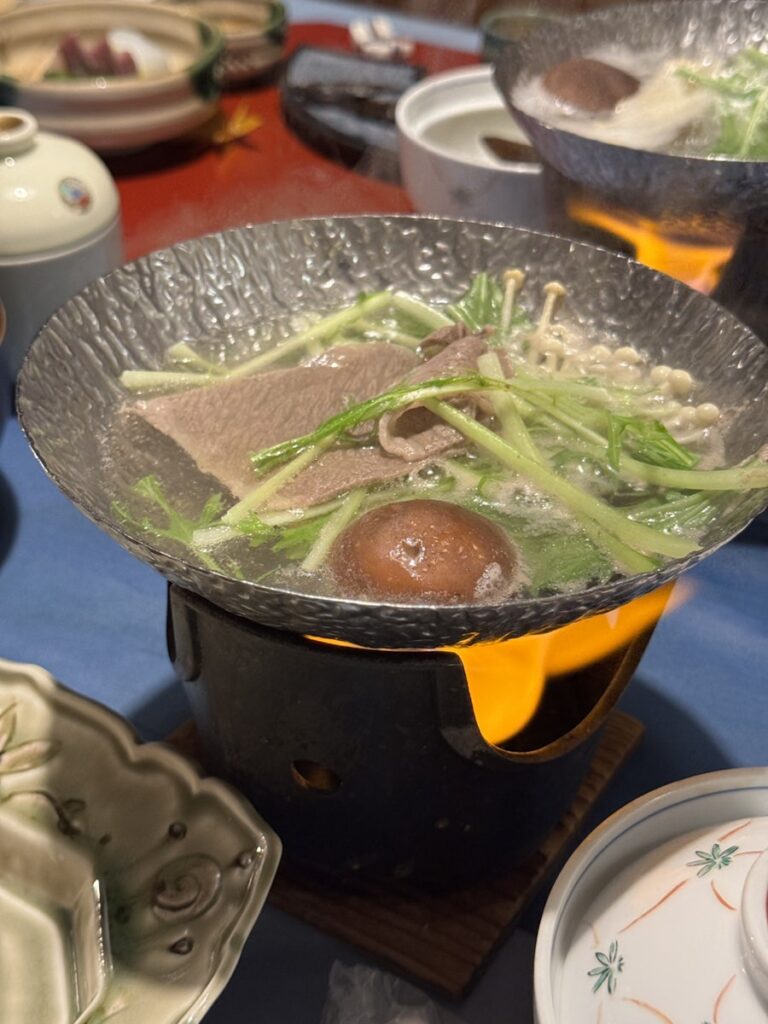 신시요우 료칸 가이세키 디너 체험