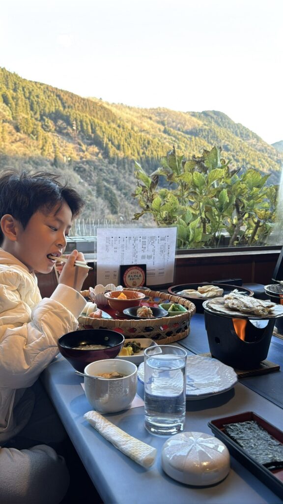 신시요우 료칸 조식과 서비스 후기