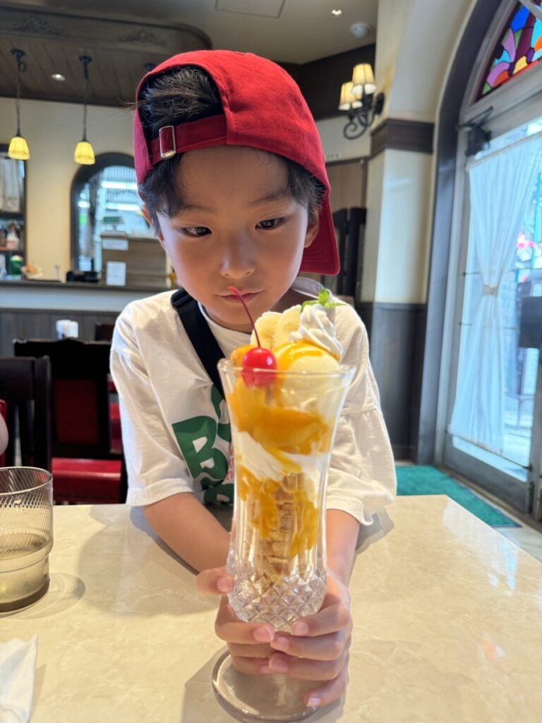 Dessert menu