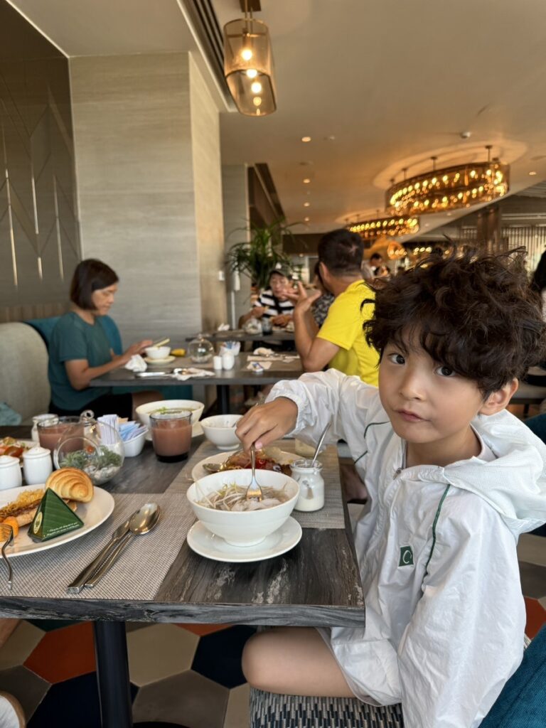 Our breakfast
