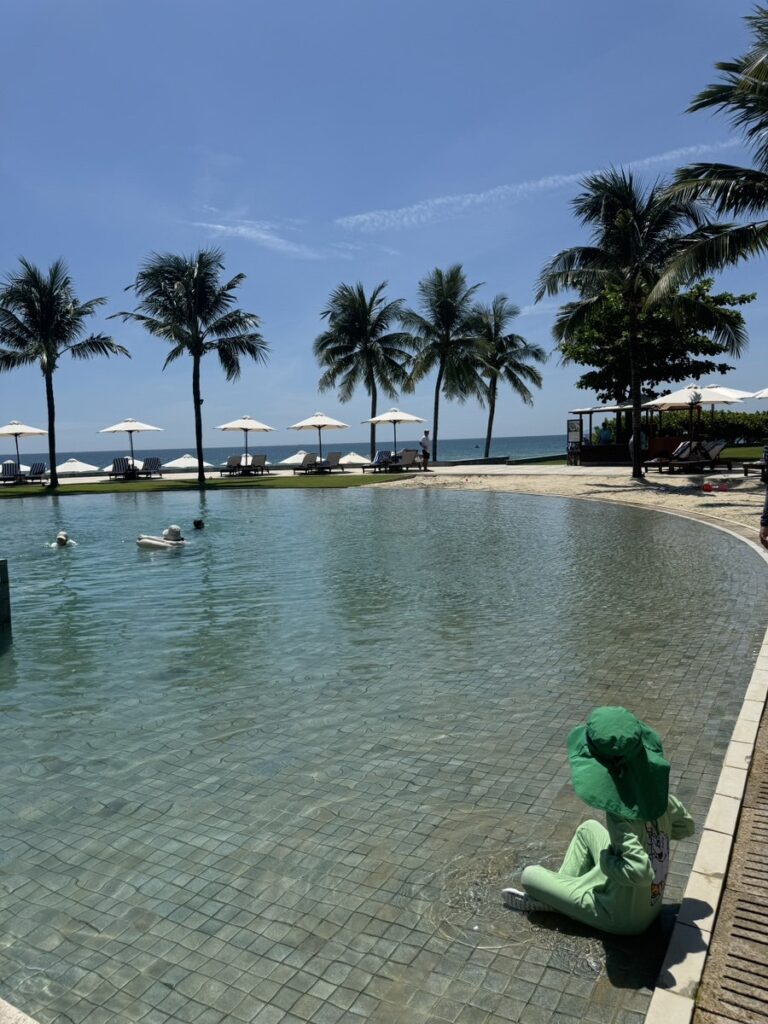 Pool area