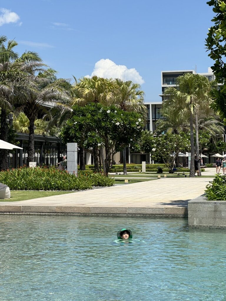 Pool by the sea