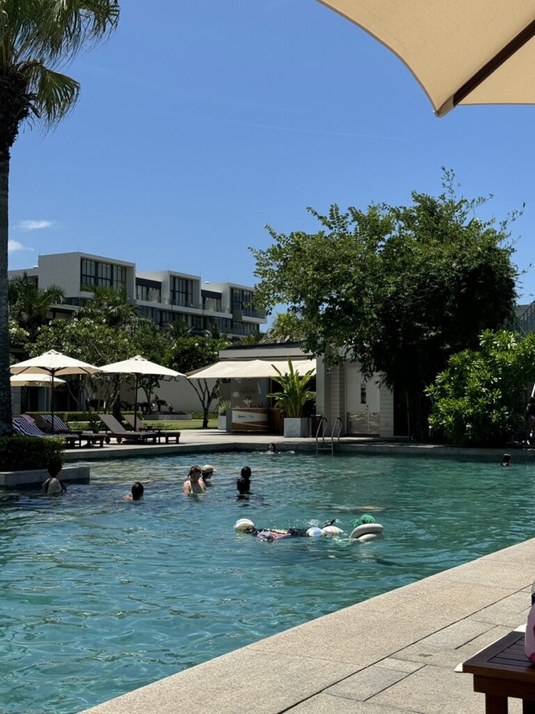 Adults-only pool