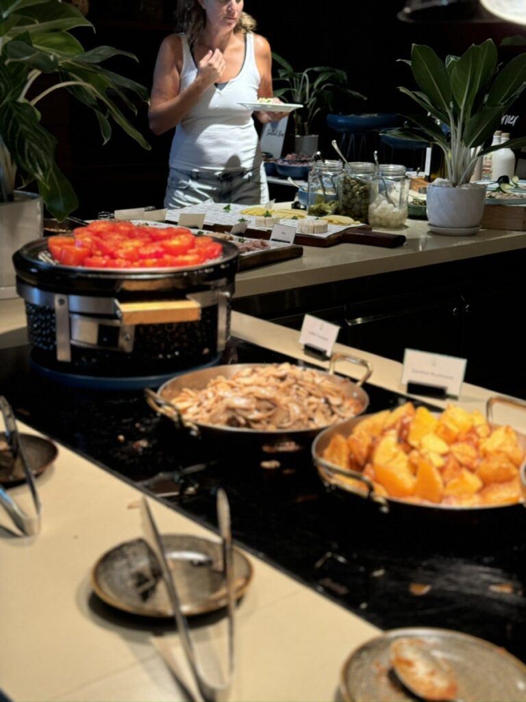 Breakfast table