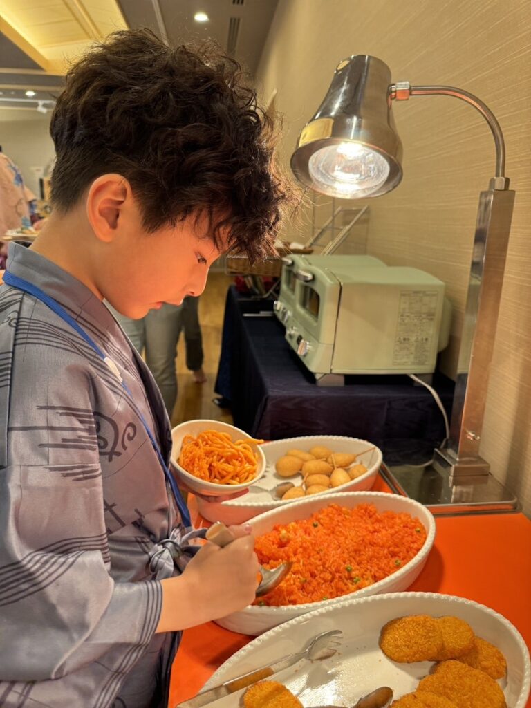 도요스 만요클럽 석식과 조식 뷔페