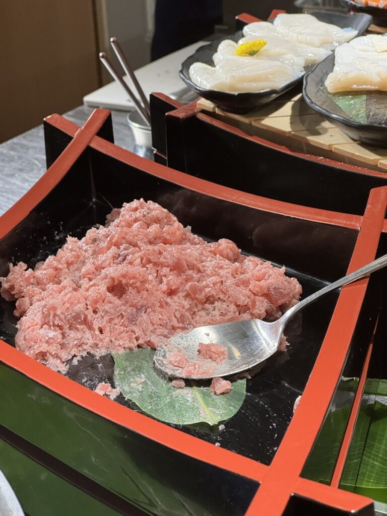 도요스 만요클럽 석식과 조식 뷔페