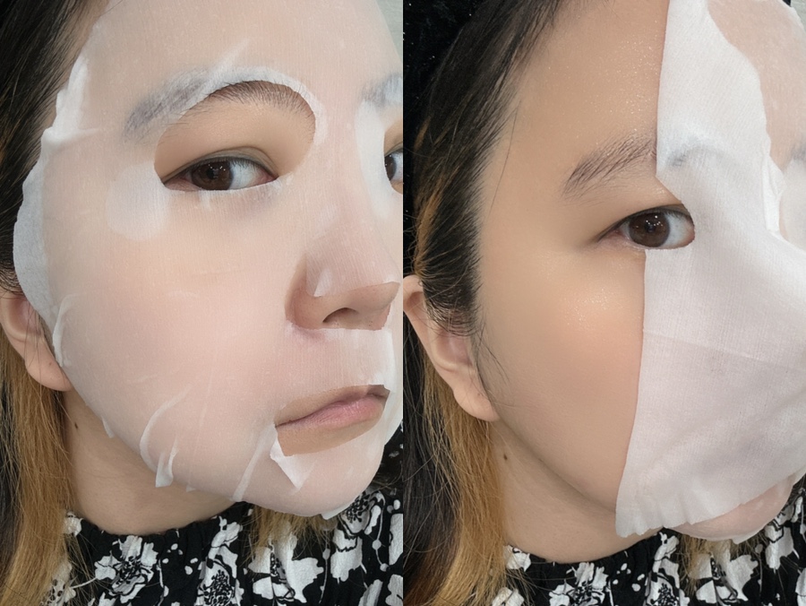 Wearing the mask
