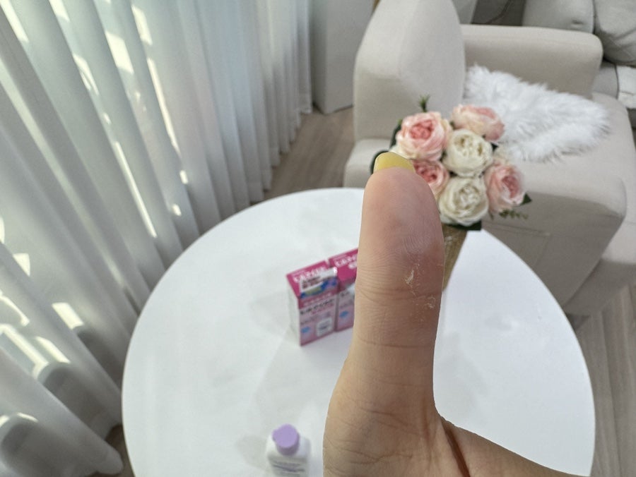 Moisturized hands