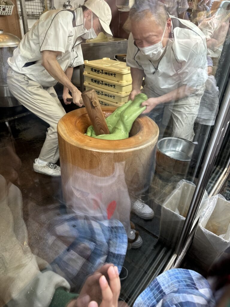긴테츠 레일패스 쑥떡 맛집 나카타니도