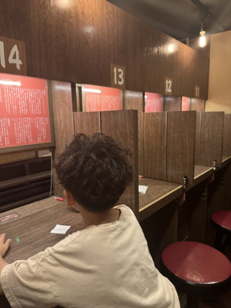 Kiosk menu and tickets, photo 2