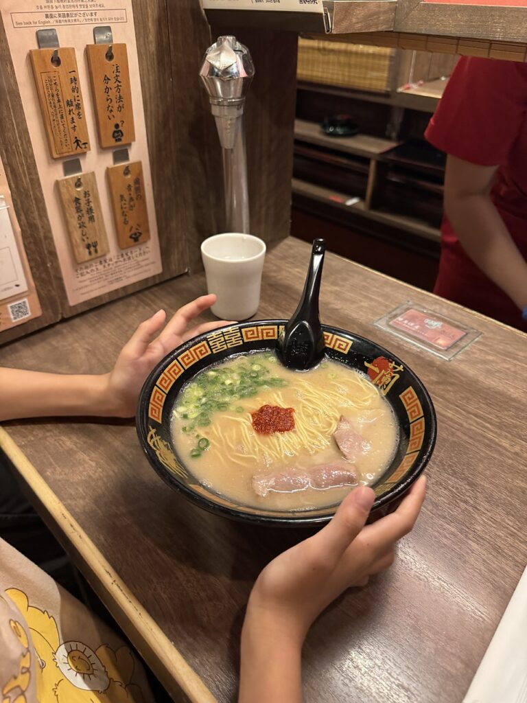 Water tap and chopsticks