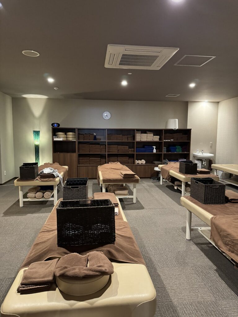 교토 료칸 마사지숍