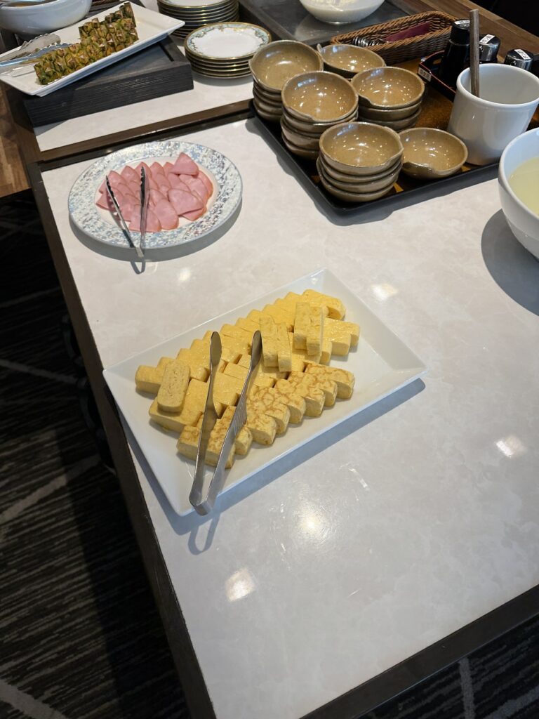 교토 료칸 조식