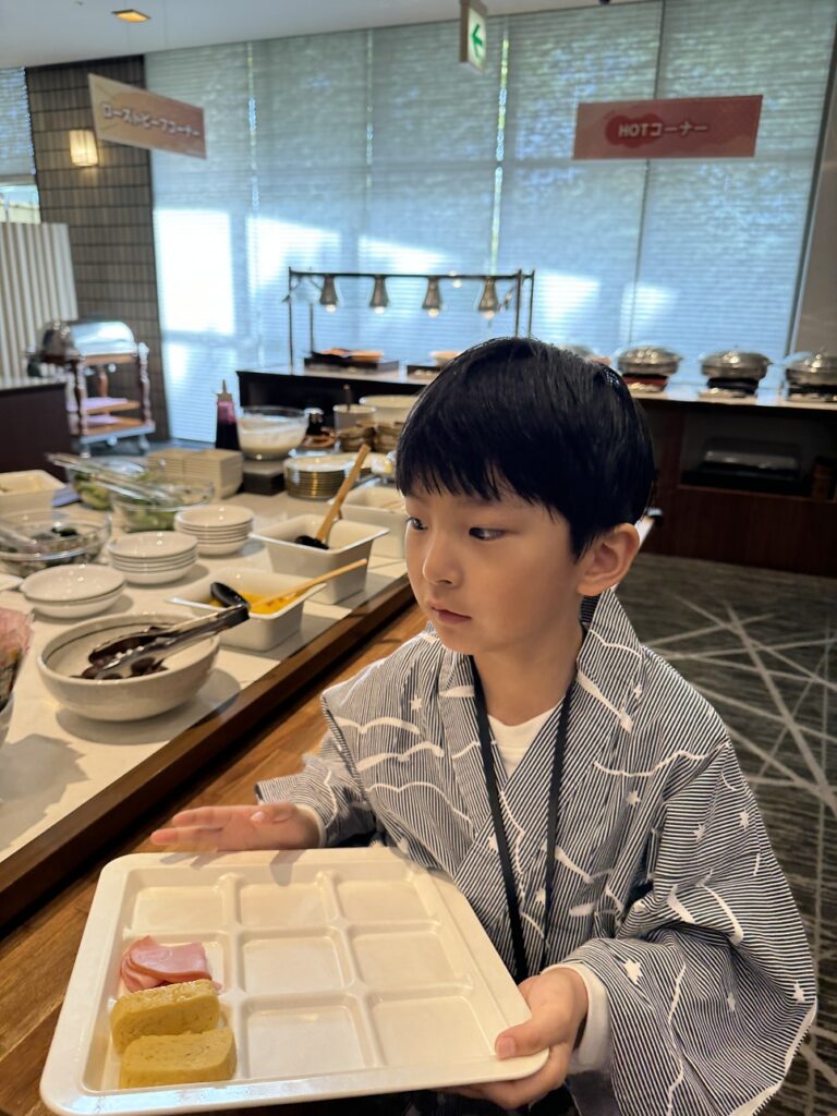 교토 료칸 조식