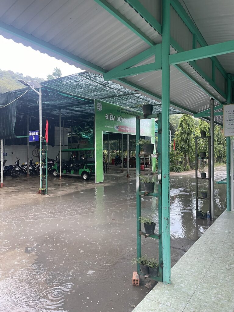 Rainy day on the tour