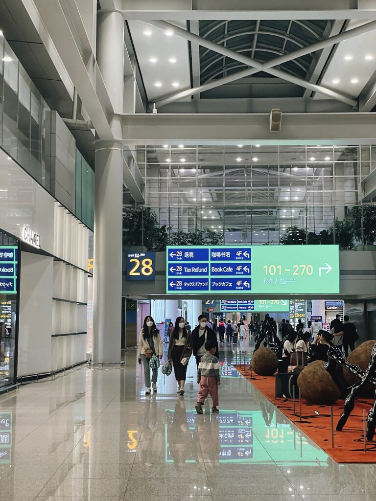 Car handover at the terminal