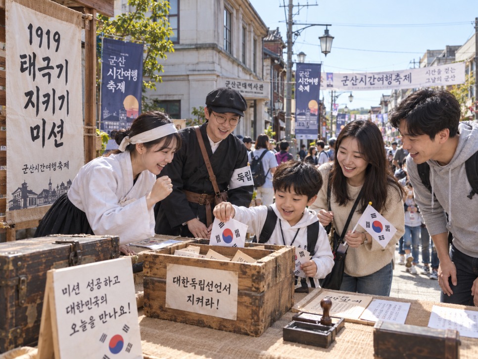 군산시간여행축제 아이와 간다면 이것부터 해보자