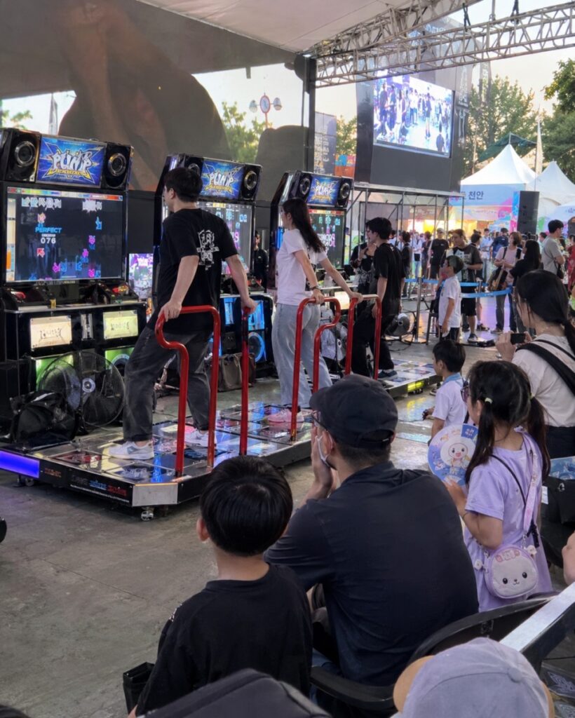Pump It Up World Championship stage