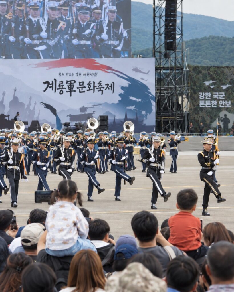 계룡군문화축제 🥁 놓치면 아쉬운 군악·의장 공연