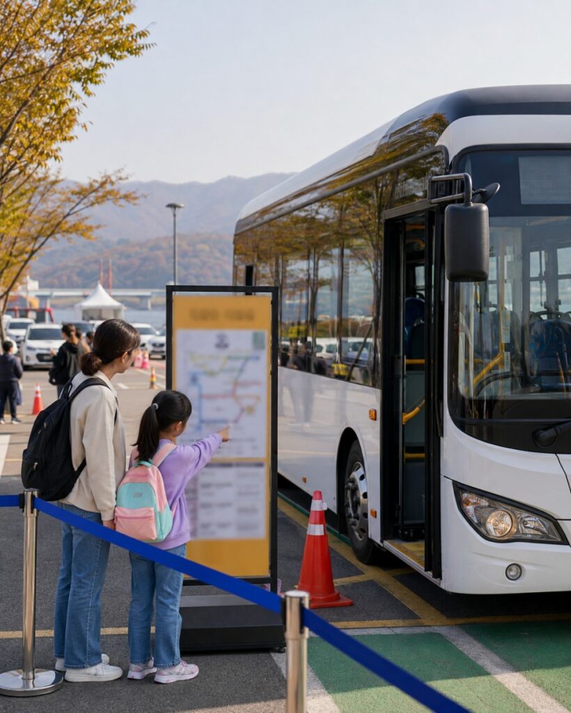 공주 백제문화제 주차와 대중교통